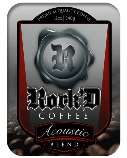 Rock'd Acoustic Blend - Premium Roasted Coffee